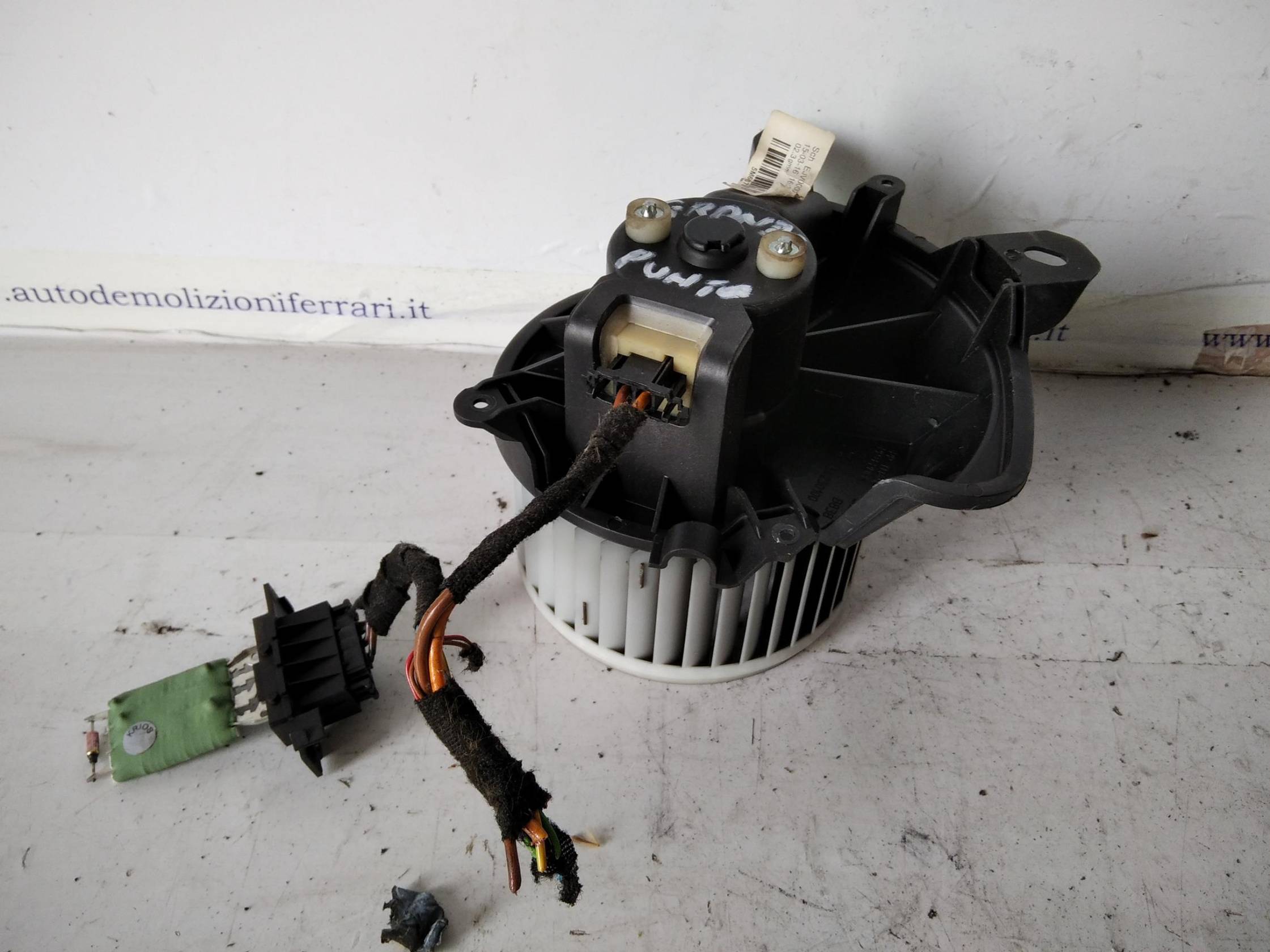 Motorino ventilazione abitacolo